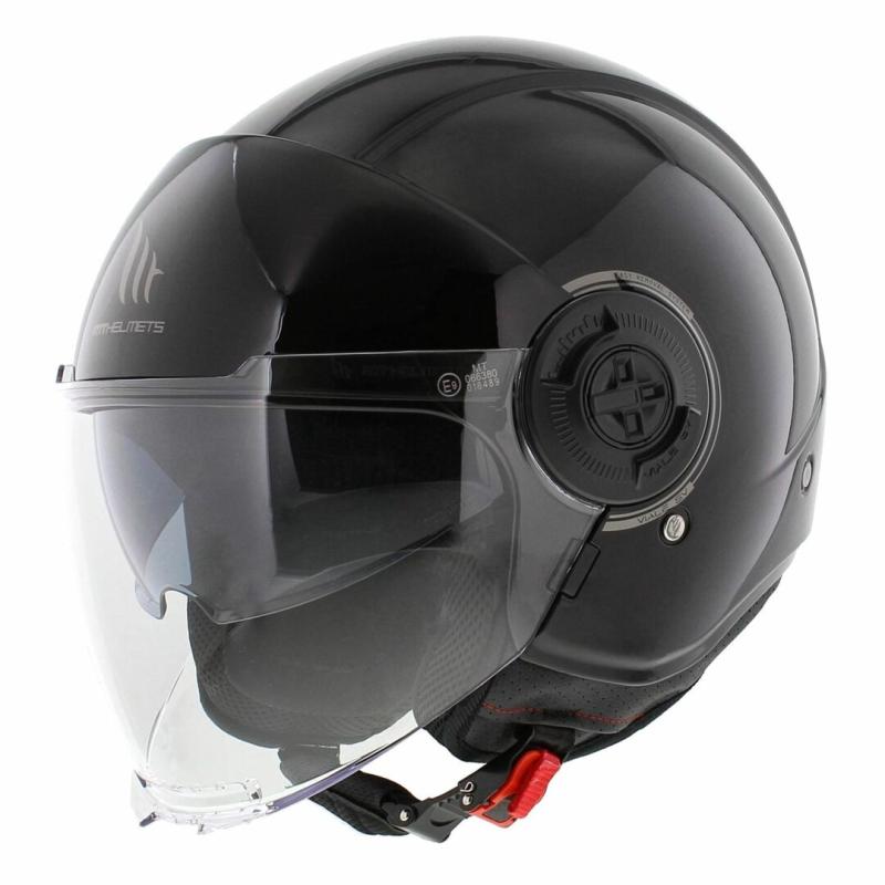 MT Helmets Otevřená přilba Viale SV S černá Mt Helmets