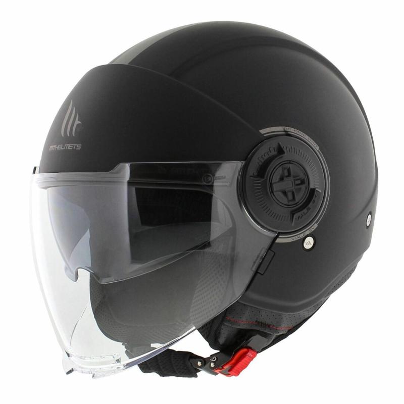 MT Helmets Otevřená přilba na motorku Viale SV S černá matná Mt Helmets