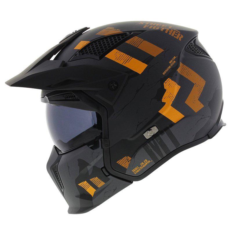 MT Helmets Přilba Streetfighter SV S Skull A12 Mt Helmets