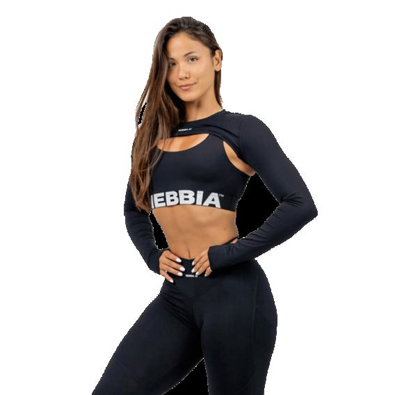 Nebbia Fitness bolero s dlouhým rukávem TRUE HERO 257 Nebbia