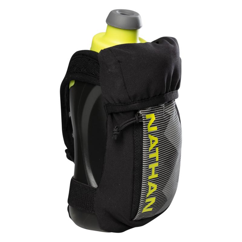 Nathan Quick Squeeze - 355ml Black/Finish Lime Nathan