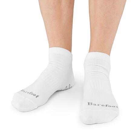 Vlnka Bavlněné barefoot ponožky kotníkové bílá Vlnka