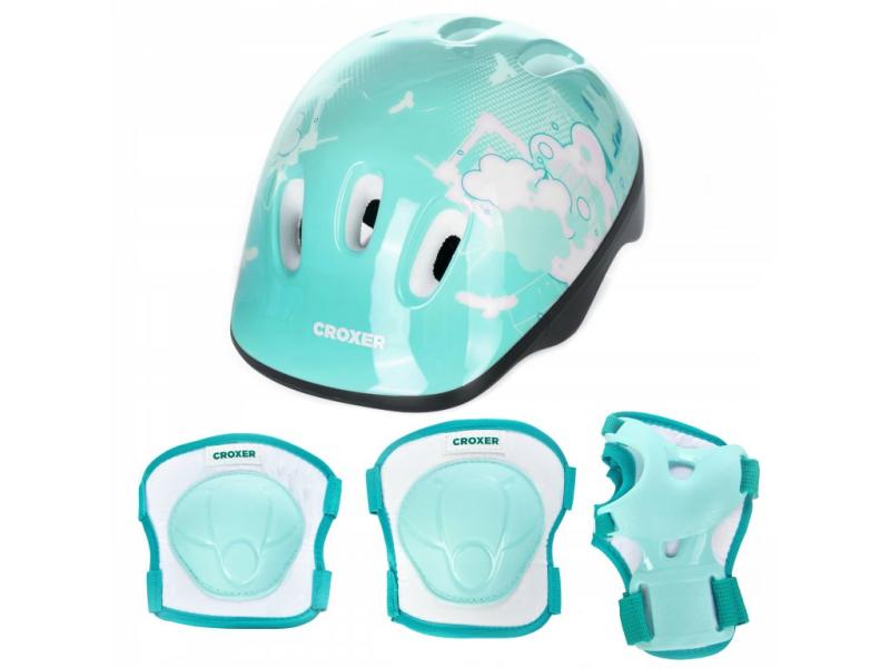 Croxer Dream Neve mint set chráničů a helmy Croxer