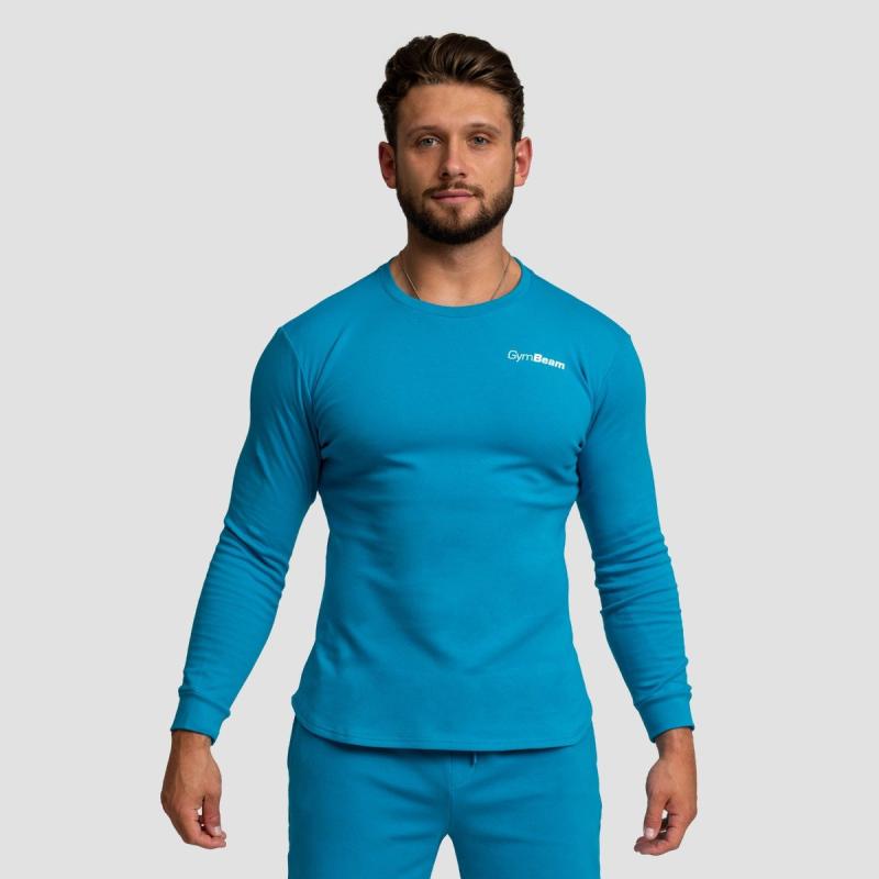 GymBeam Limitless Sweatshirt Aquamarine GymBeam