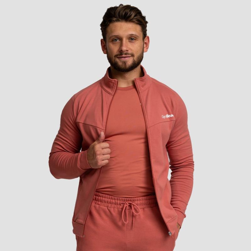 GymBeam Mikina se zipem Limitless Cinnamon GymBeam