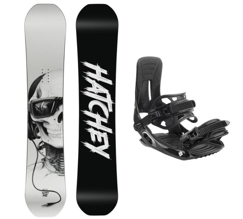 Hatchey Sillence freestyle snowboard + Hatchey Tactic vázání Hatchey