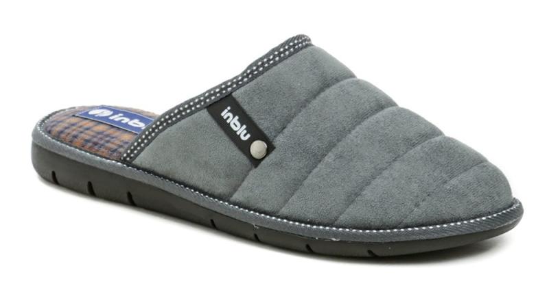 Inblu 91000027 šedé pánské papuče