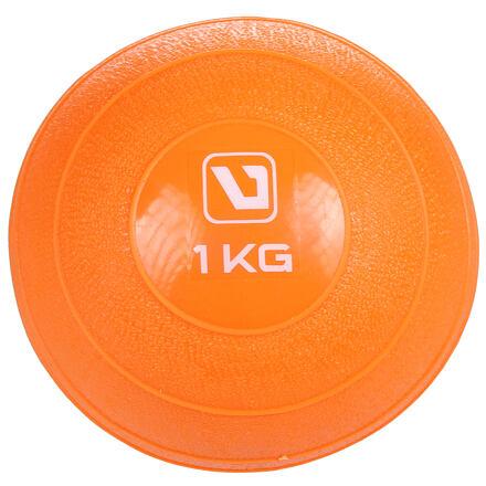 LiveUp Weight ball míč na cvičení oranžová LiveUp