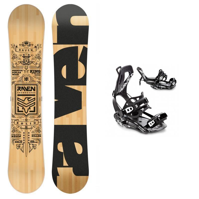 Raven Solid classic snowboard + Raven FT360 black vázání Raven