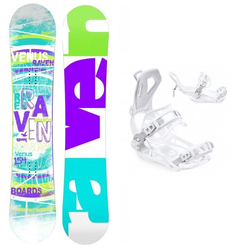 Raven Venus dámský snowboard + Raven FT360 white vázání Raven