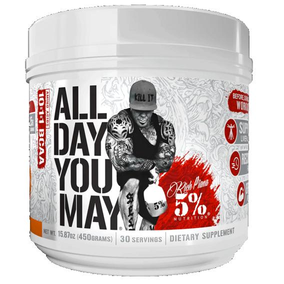 Rich Piana 5% All Day You May 435g 5% Nutrition Rich Piana