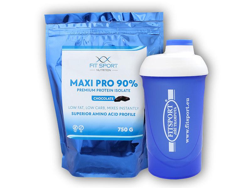 Fit Sport Nutrition Maxi Pro 90% 750g + šejkr Fitsport Fit Sport Nutrition