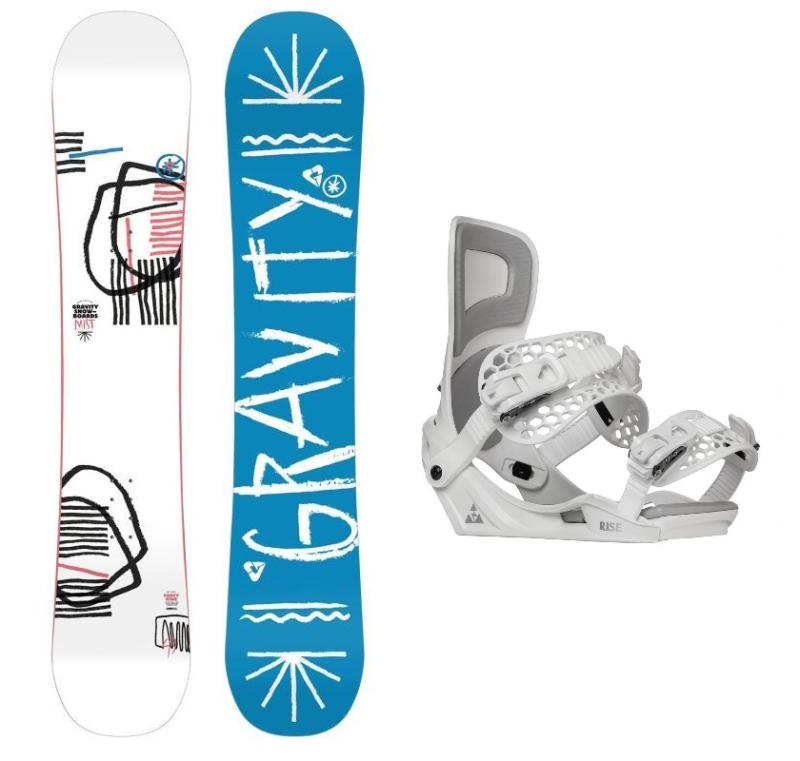 Gravity Mist 23/24 dámský snowboard + Gravity Rise white vázání + sleva 500