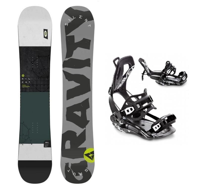 Gravity Silent 23/24 pánský snowboard + Raven FT360 black vázání Gravity