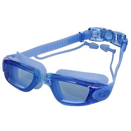 Merco Silba plavecké brýle se špunty do uší modrá Merco