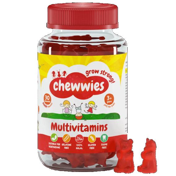 Chewwies Multivitamins 30 Dávek Chewwies