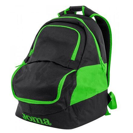 Joma Diamond II sportovní batoh černá-fluo zelená Joma