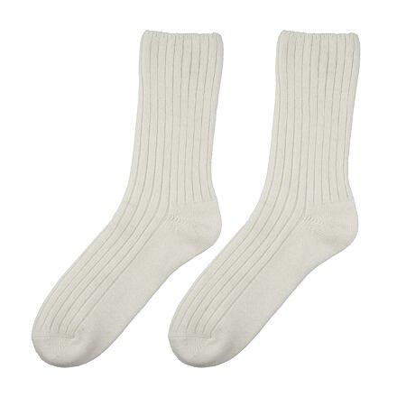 Vlnka Ovčí ponožky Merino se zdravotním lemem bílá Vlnka