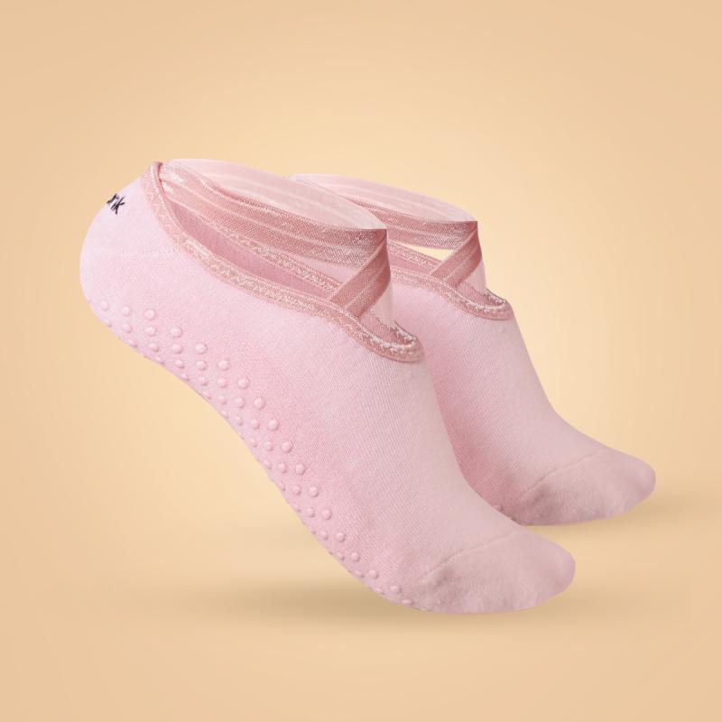 BeastPink Ponožky Grip Yoga Socks Pink BeastPink