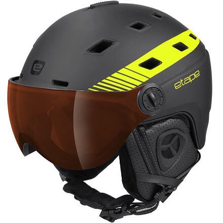 Etape Davos PRO lyžařská helma černá-žlutá fluo Etape