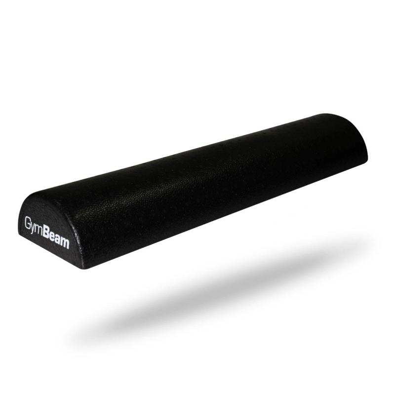 GymBeam Válec na cvičení Half Round Roller Black GymBeam