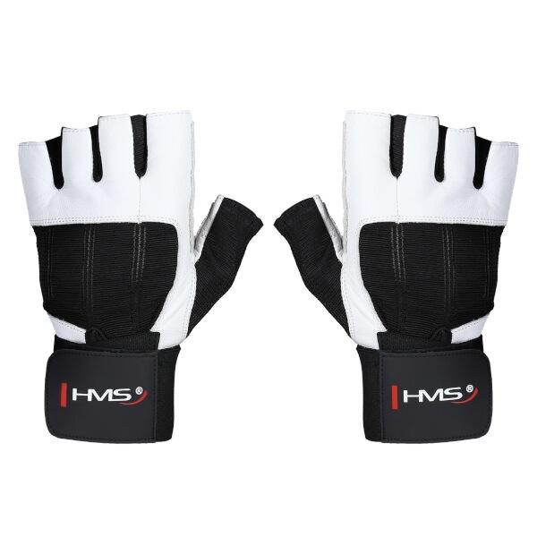 HMS Fitness rukavice RST04 bílé HMS