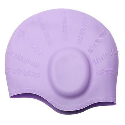 Merco Ear Cap plavecká čepice fialová Merco