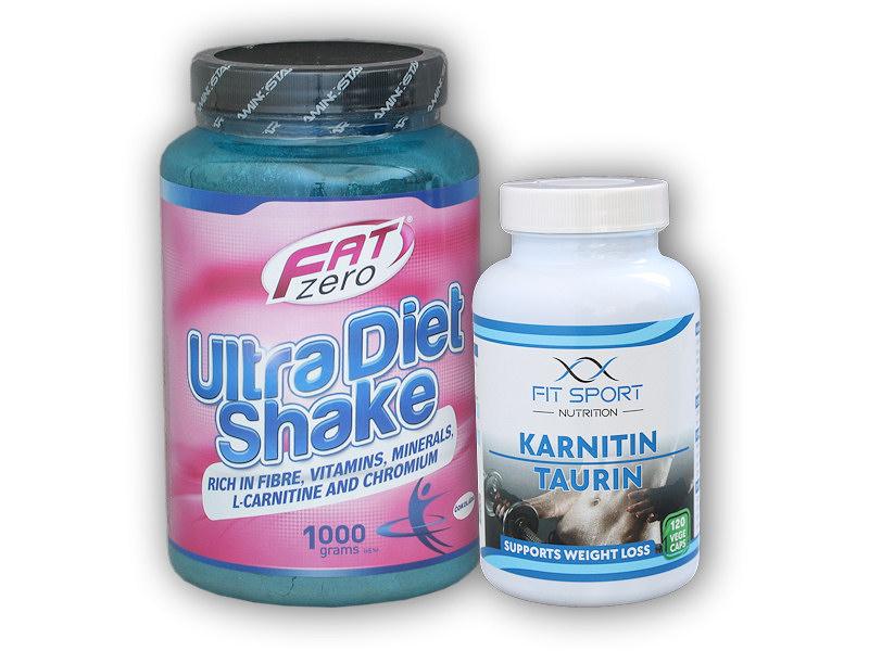 FitSport Nutrition Karnitin Taurin 120cp + Ultra diet 1000g FitSport Nutrition