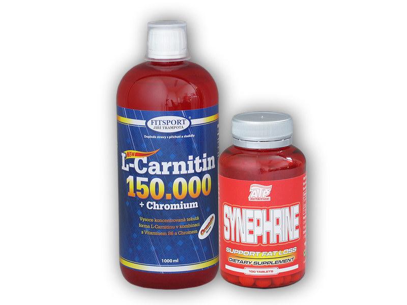 FitSport Nutrition L-carnitine 150000 1l + Synephrine 100t FitSport Nutrition