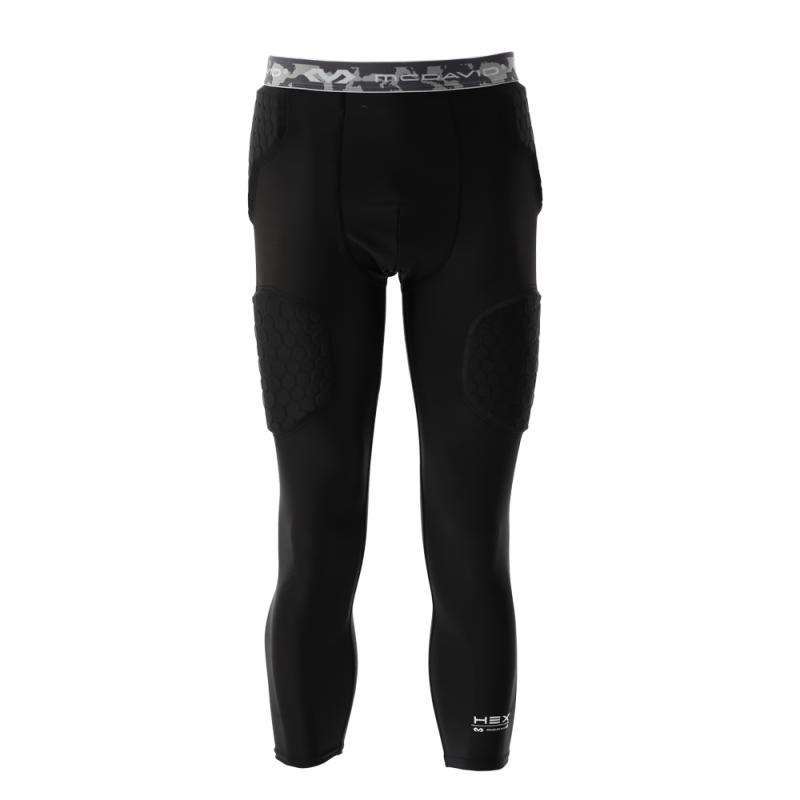 McDavid Hex Thudd 5-Pad 3/4 Tight Black kalhoty s chrániči Mc David