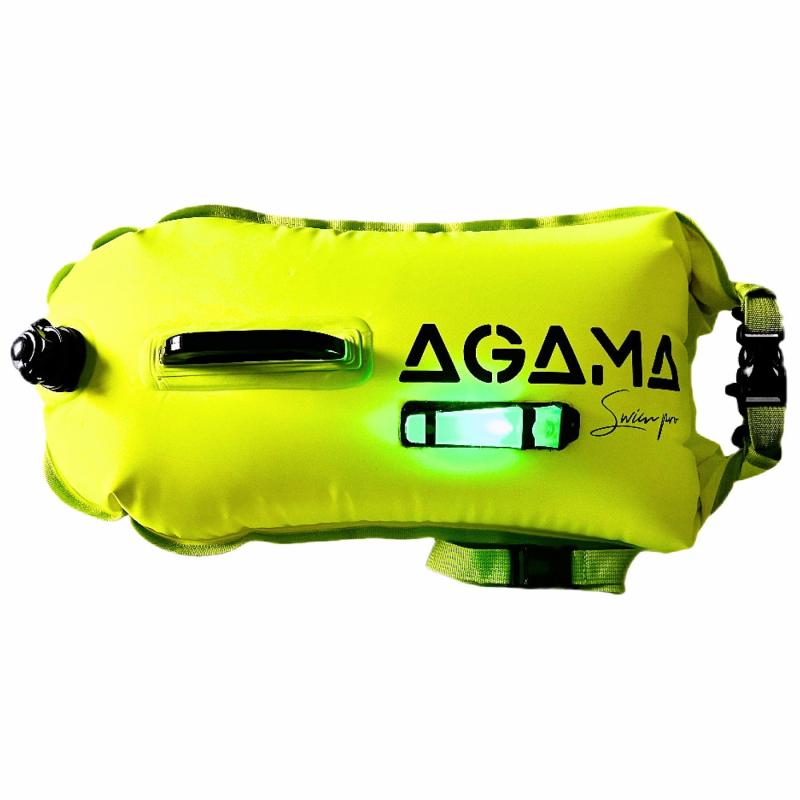 Agama Plavecká bójka a suchý vak SWIM PRO + světlo FLASH Agama