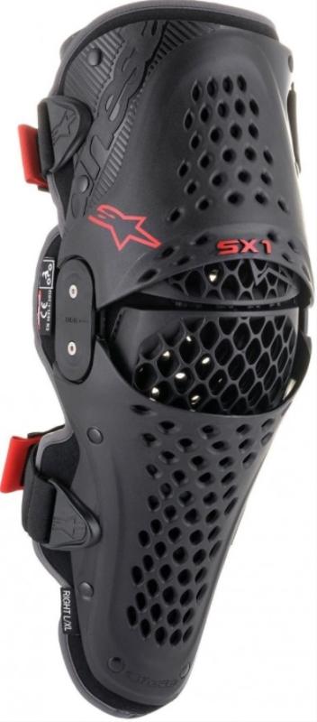Alpinestars Chrániče kolen SX-1 V2 černo-červené Alpinestars