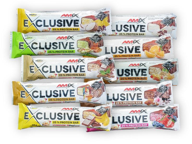 Amix 12x Exclusive Protein Bar 85g MIX Amix