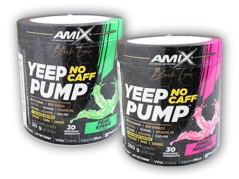 Amix Black Line Yeep Pump NO CAFF 345g Amix