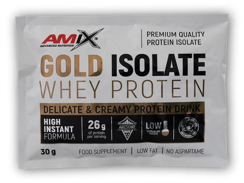 Amix Gold Whey Protein Isolate akce 30g Amix