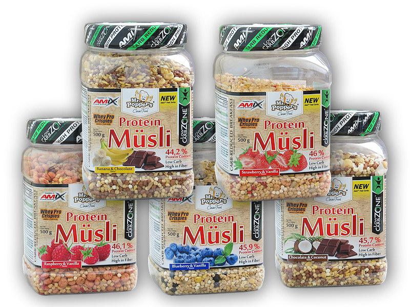 Amix Mr.Poppers High Protein Musli 500g Amix