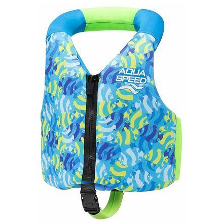Aqua-Speed Aqua Pals plavecká vesta modrá Aqua Speed
