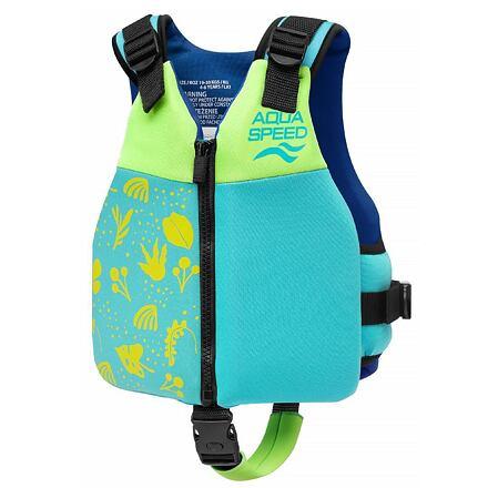 Aqua-Speed Safe Splash plavecká vesta modrá Aqua Speed