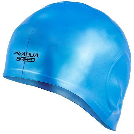 Aqua-Speed Volume Ear Cap koupací čepice modrá Aqua Speed