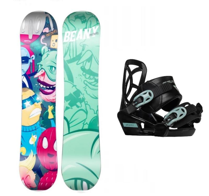 Beany Antihero dětský snowboard + Gravity Cosmo vázání Beany