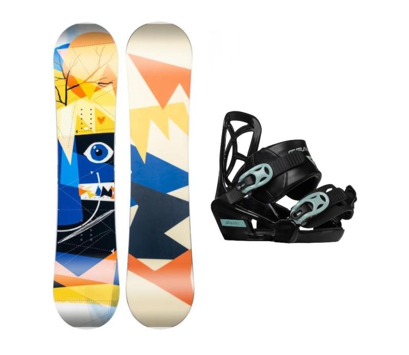Beany Bonjour dětský snowboard + Gravity Cosmo vázání Beany
