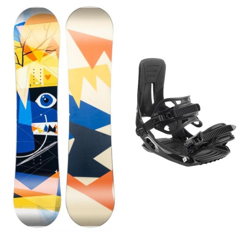 Beany Bonjour dětský snowboard + Hatchey Tactic vázání Beany