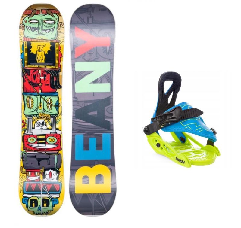Beany Coco dětský snowboard + Raven s160 dětské snb vázání Beany