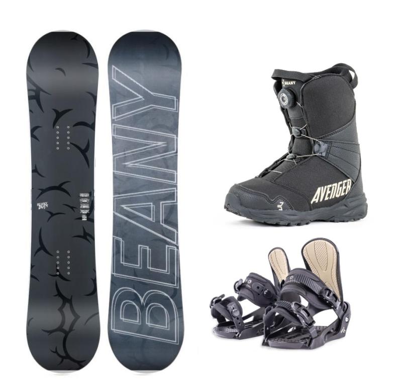 Beany Dust juniorský snowboard + Beany Junior vázání + Beany Avenger BS boty Beany