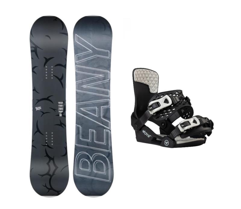 Beany Dust juniorský snowboard + Gravity Wildcat black vázání Beany