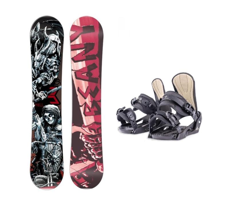 Beany Hell juniorský snowboard + Beany Junior vázání Beany