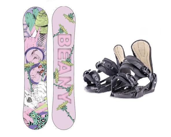 Beany LOVE dívčí snowboard + Beany Junior vázání Beany