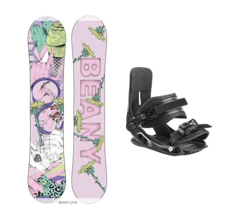 Beany LOVE dívčí snowboard + Hatchey Tactic Junior vázání Beany