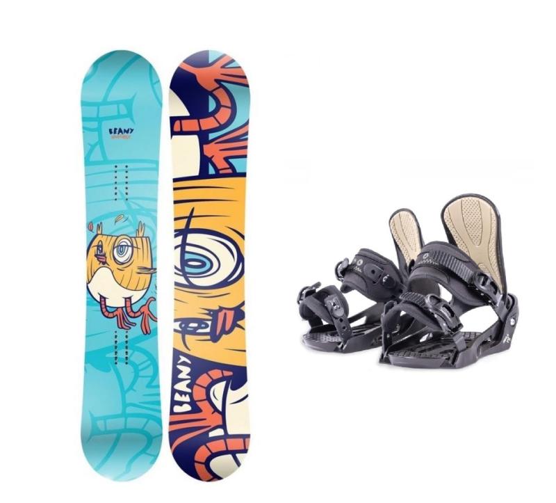 Beany MAD CHICK dětský snowboard + Beany Junior vázání Beany