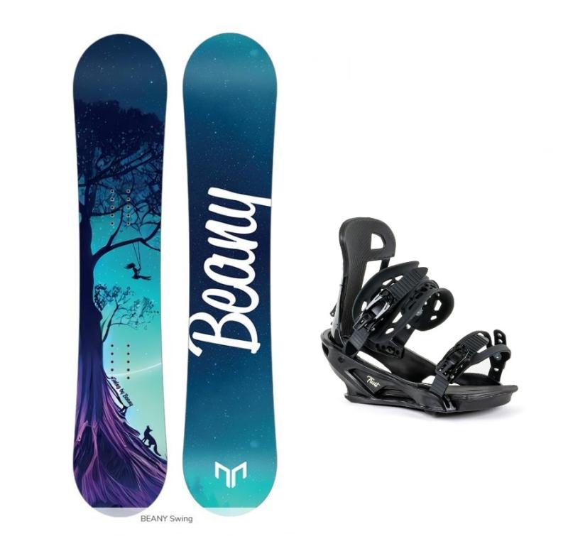 Beany Swing dětský/juniorský snowboard + Beany Trust vázání Beany